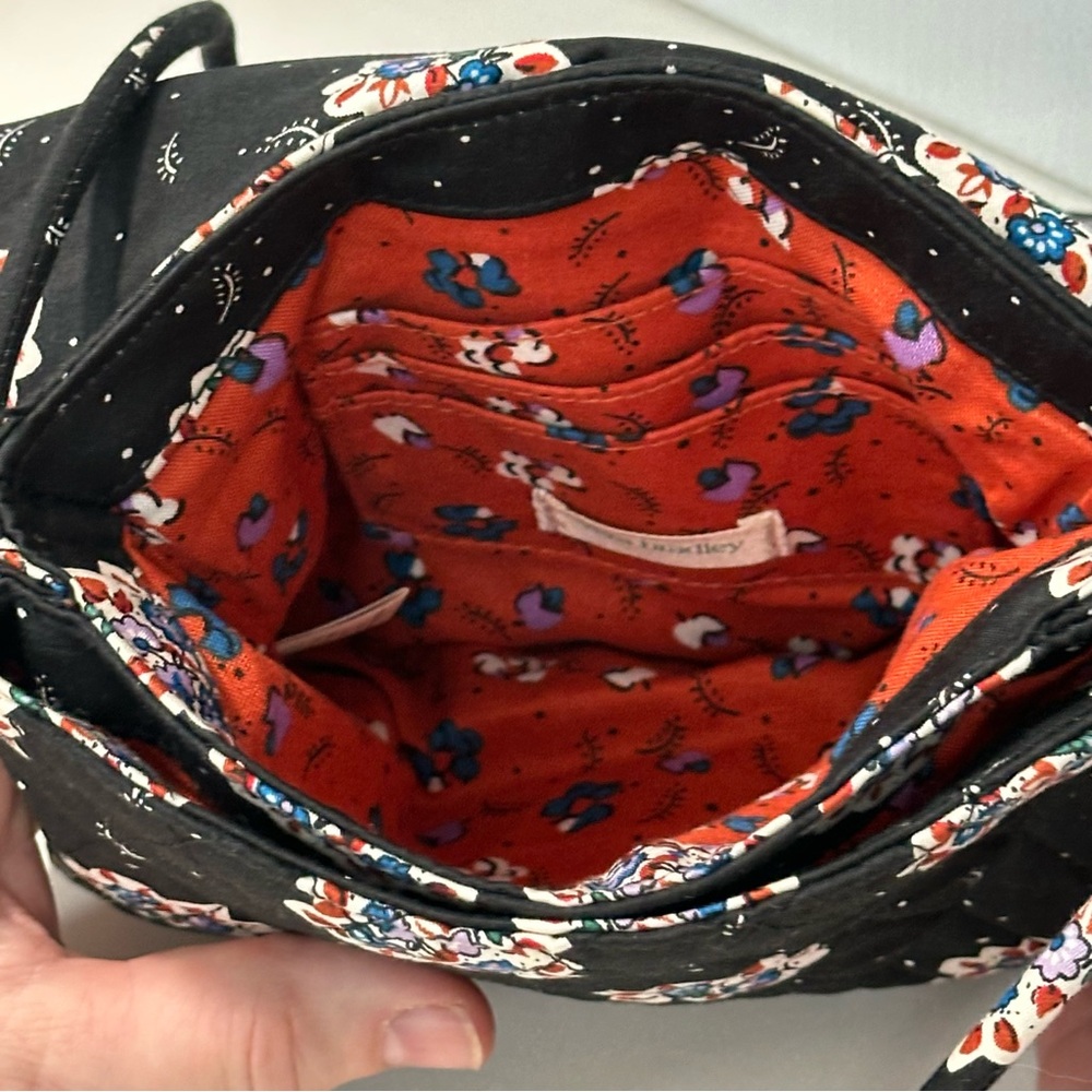 VERA BRADLEY BAIRD HIPSTER Gaberdine Crossbody bag NWOT - Picture 9 of 16